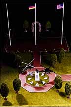 scale model of monument